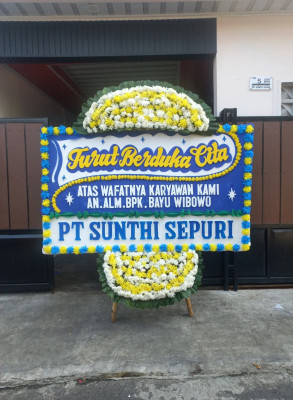 Papan Bunga Duka di Petak Malai